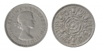 monedas de Europa - Reino Unido -  2 shillings