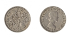 monedas de Europa - Reino Unido -  SIX PENCE
