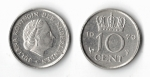 monedas de Europa - Holanda -  10 cents