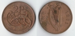 monedas de Europa - Irlanda -  2 pence