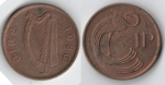 monedas de Europa - Irlanda -  1 penny