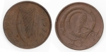 monedas de Europa - Irlanda -  ½ penny