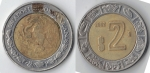 monedas de America - M�xico -  2 pesos