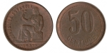 monedas de Europa - Espa�a -  50 CENTIMOS REPUBLICA ESPAÑOLA