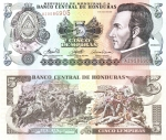 monedas de America - Honduras -  JOSÉ  FRANCISCO  MORAZÁN  QUEZADA