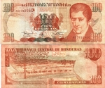 monedas de America - Honduras -  JOSÉ  CECILIO  DEL  VALLE  