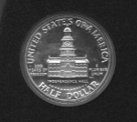 monedas de America - Estados Unidos -  UNITED  STATES  OF  AMÉRICA.  CASA  DE  LA  INDEPENDENCIA.  HALF  DOLLAR.  (Reverso)