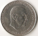 monedas de Europa - Espa�a -  Estado Español - 1966 - Franco